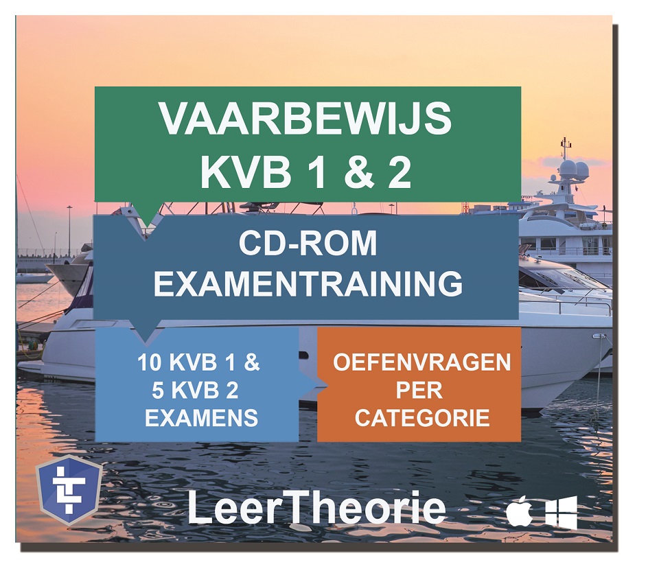 rijbewijstheorieboeken.nl - CD - Klein Vaarbewijs 1 - Klein Vaarbewijs 2 - Nederland - KVB 1 - KVB1 - KVB 2 - KVB2 - LeerTheorie