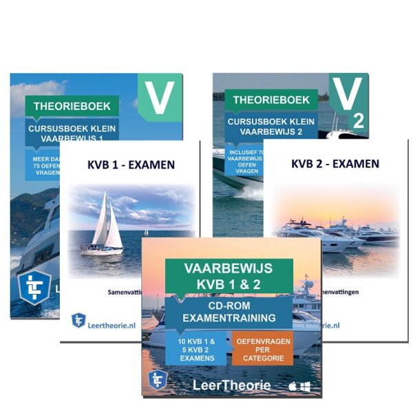 rijbewijstheorieboeken.nl - Theorieboek Cursusboek - Klein Vaarbewijs 1 - Klein Vaarbewijs 2 - Samenvattingen - CD - Nederland - KVB 1 - KVB1 - KVB 2 - KVB2 - LeerTheorie