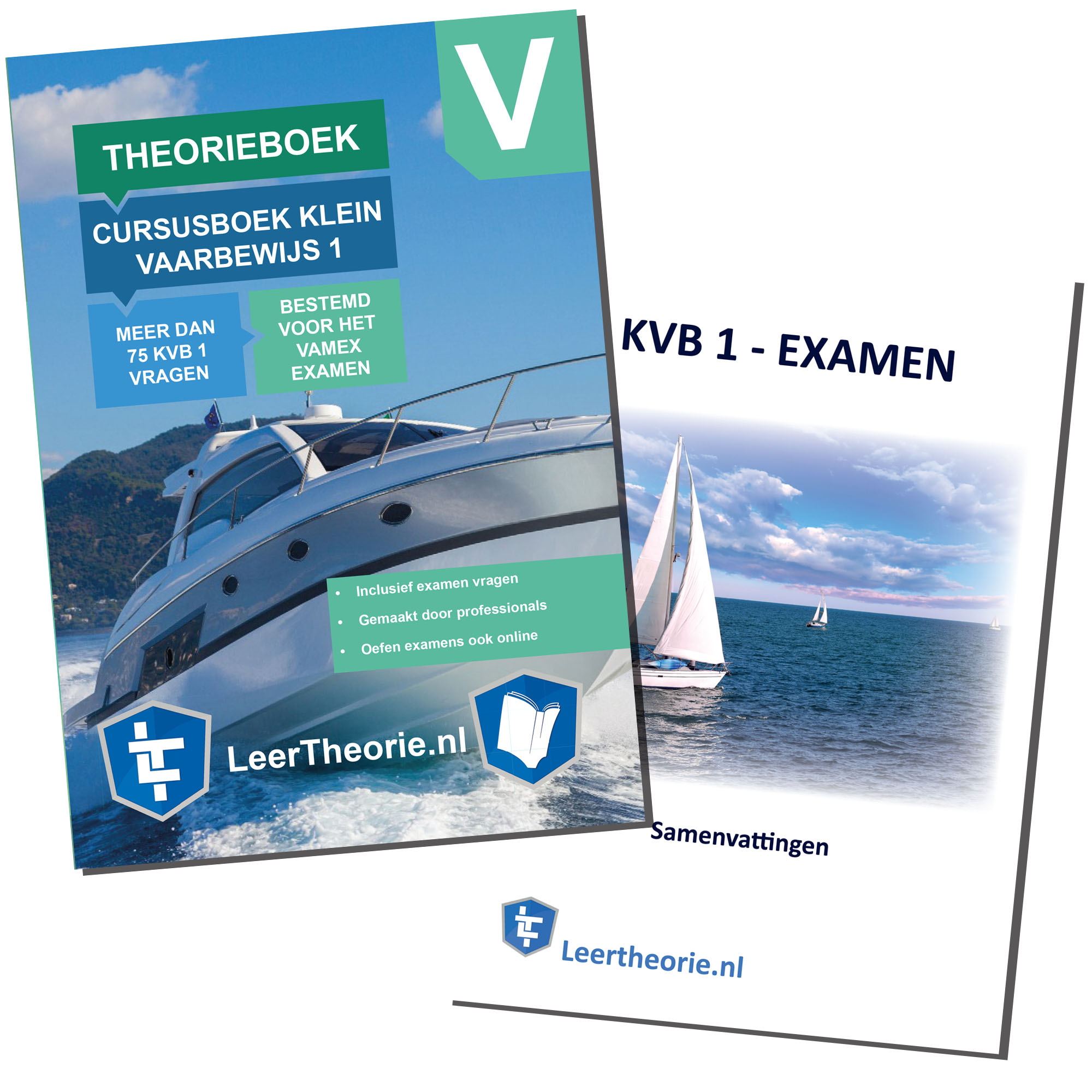rijbewijstheorieboeken.nl - Theorieboek Cursusboek + Samenvatting - Klein Vaarbewijs 1 - Nederland - KVB 1 - KVB1 - LeerTheorie