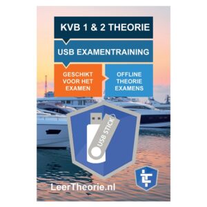 rijbewijstheorieboeken.nl - Theorieboek Cursusboek + USB - Klein Vaarbewijs 1 - Klein Vaarbewijs 2 - Nederland - KVB 1 - KVB1 - KVB 2 - KVB2 - LeerTheorie