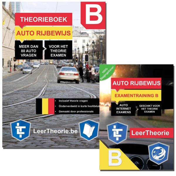 rijbewijstheorieboeken.nl - Theorieboek + Examentraining - Auto Rijbewijs B - Belgie - België - Autotheorie - LeerTheorie