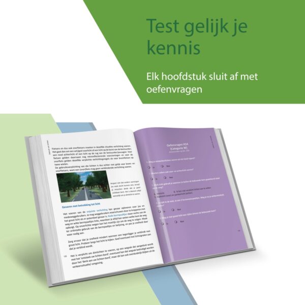 MotorTheorieboek Rijbewijs A 2023 - Motor Theorieboek met Oefenvragen - Motor Theorie Leren Nederland met CBR Praktijkbegeleiding